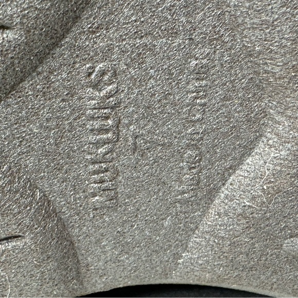 MUKLUKS BROWN FAUX SUEDE & FUR KNITTED SIDES LACE UP KNEE HIGH BOOTS SZ 7 - Picture 10 of 10